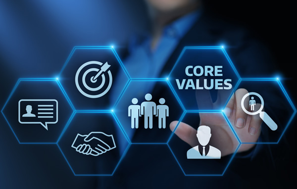 Eni Spa Oil and Gas's core business values Eni Spa Oil and Gas's core business values